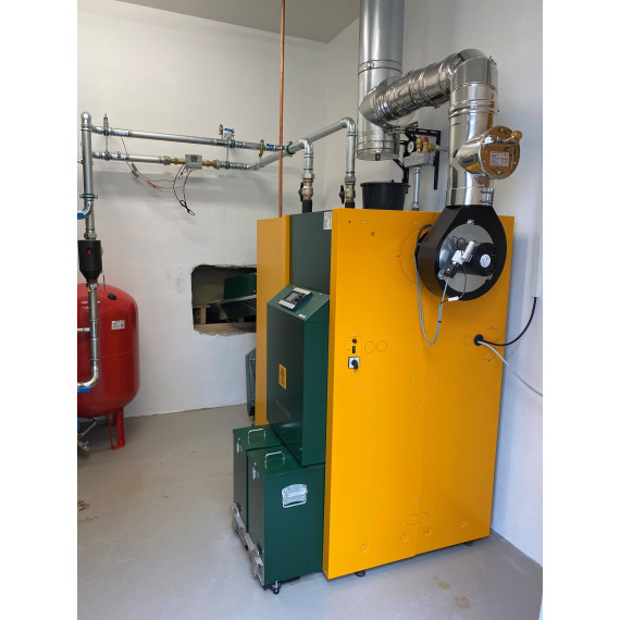 80kW Gårdsvarmeanlegg på Hønefoss