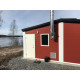 240kW.  Prefabrikkert fyrhus i Ørje