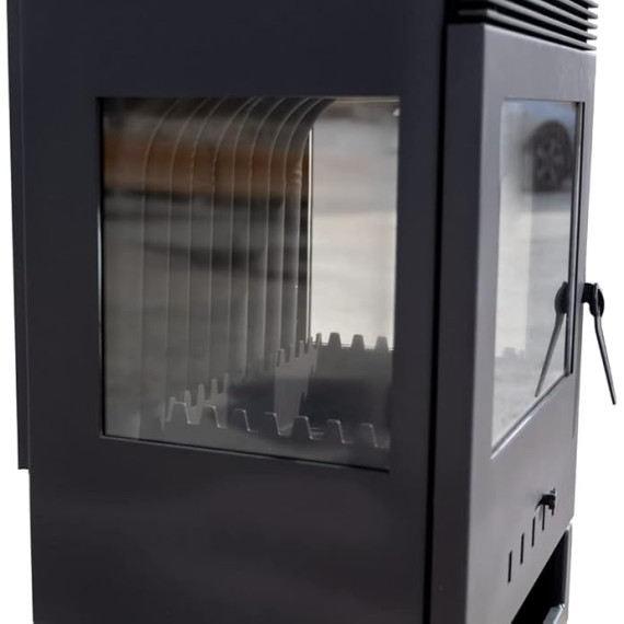 TEBA Therm TKS-12 med glass på tre sider