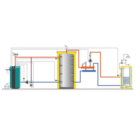 Vedkjel Centrometal BioTec C 45kW